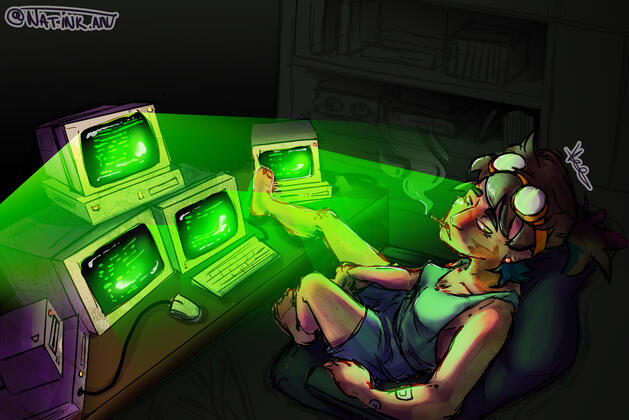 Birdie - 2024 art fight attack